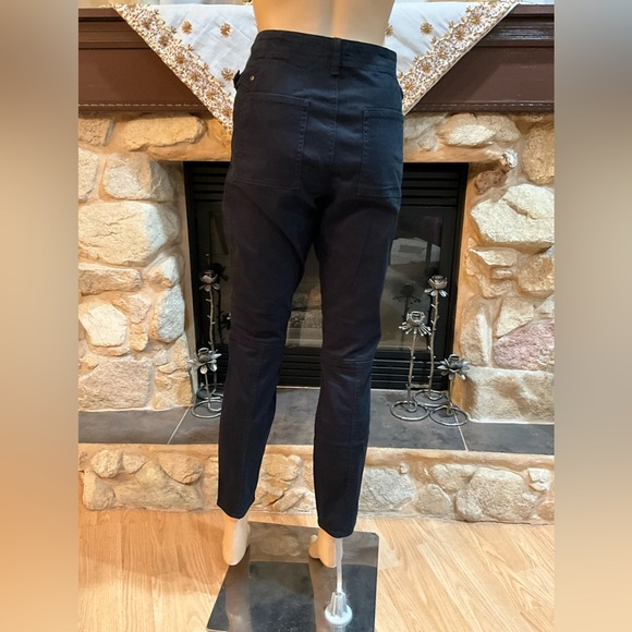 Anthropologie HEI HEI Slim Utility Cargo Black Pants 29 - Picture 4 of 7